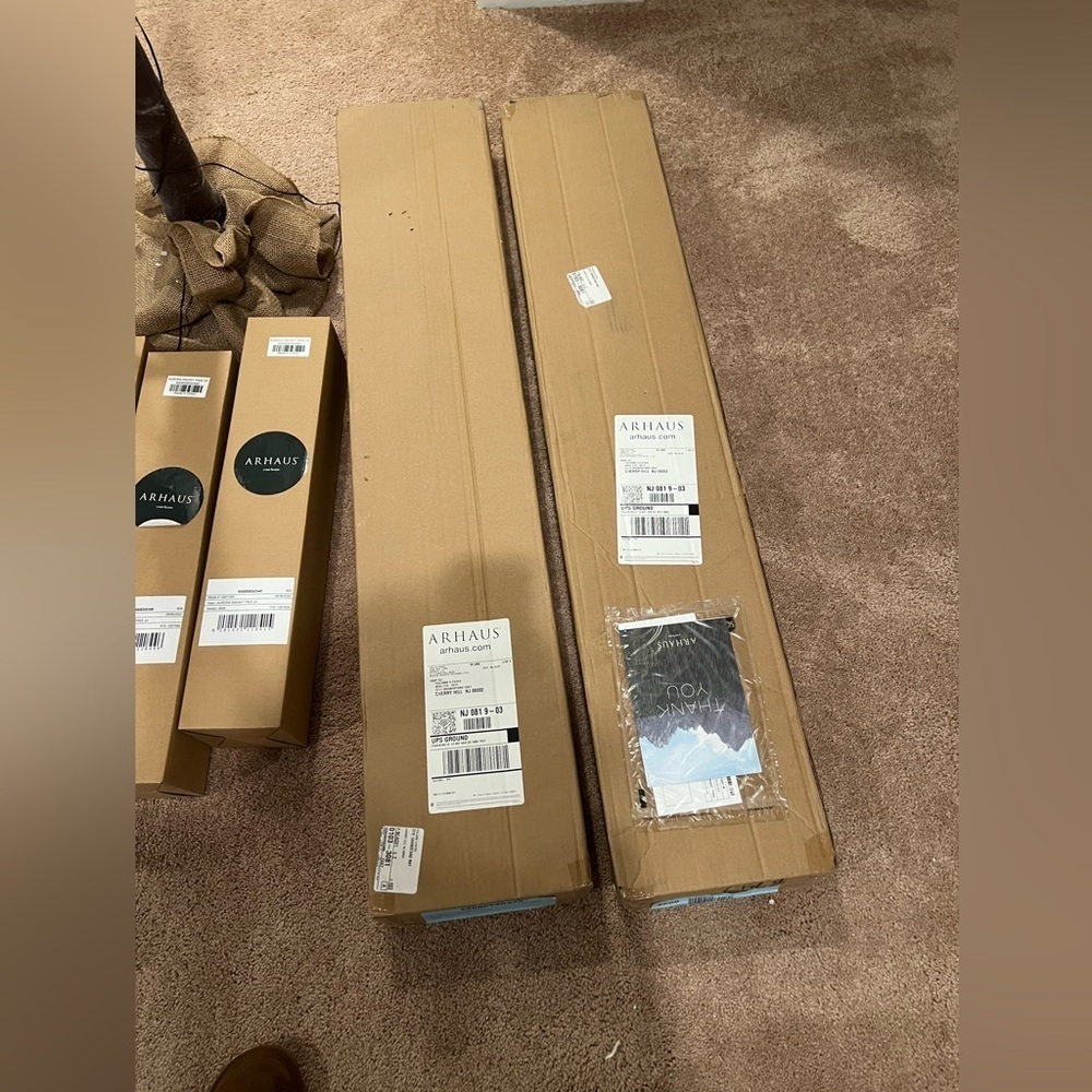 2’ Arhaus furniture aurora lit tree foot new in box. SOLD OUT - Picture 4 of 6